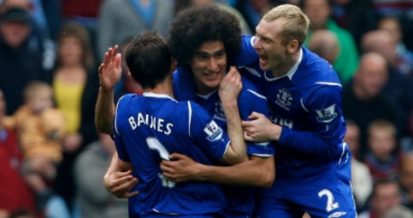 Man Utd target Baines and Fellaini