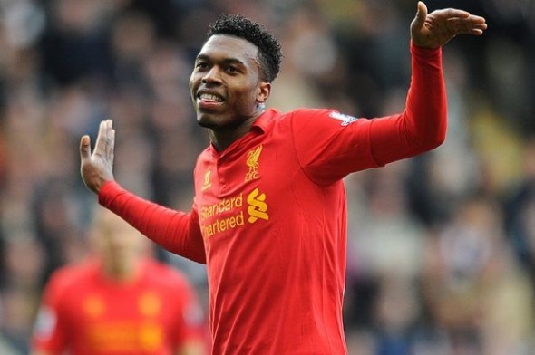 Daniel Sturridge celebrating