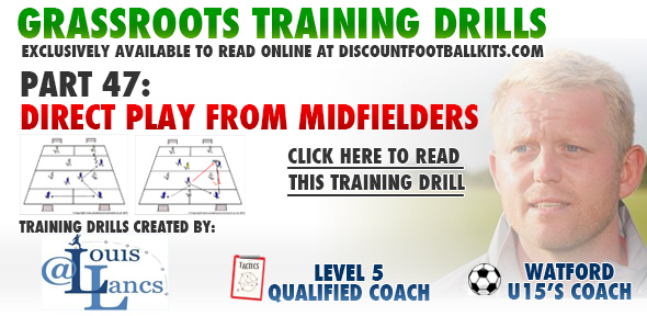 Direct Play From Midfield Players