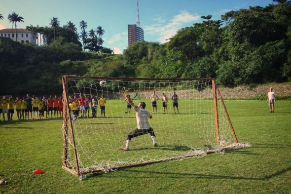 penalty shoot-out with football beyond borders