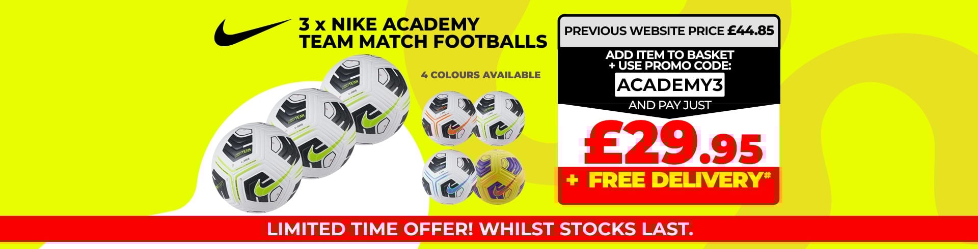 NIKE ACADEMY FOOTBALLS