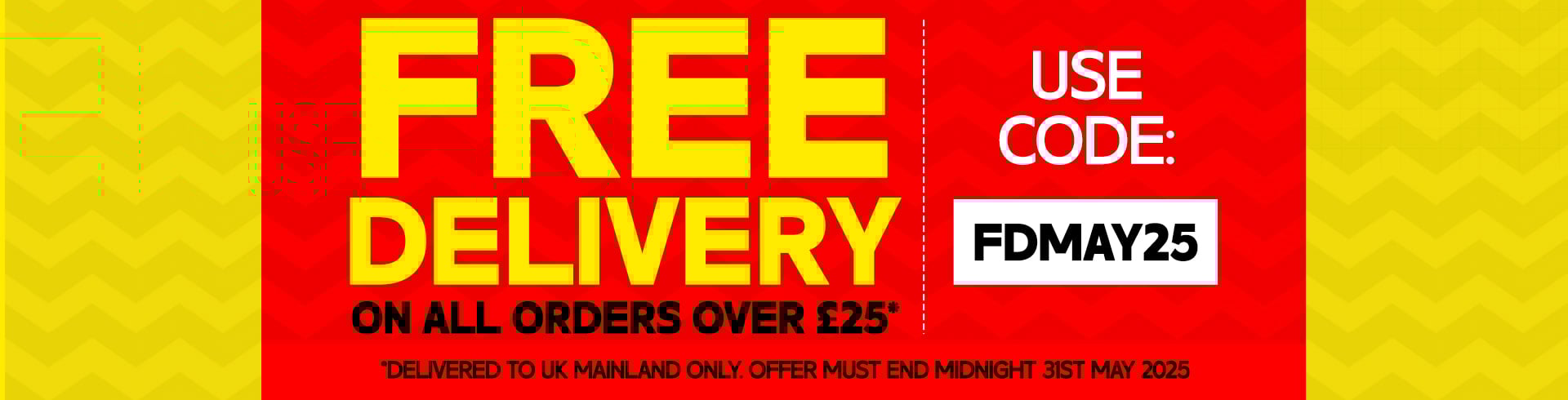 FREE DELIVERY OVER £25