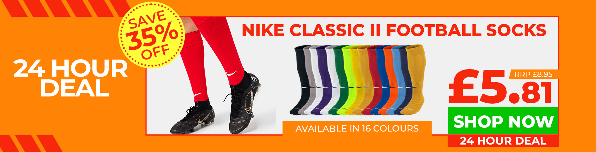 NIKE CLASSIC II FOOTBALL SOCKS