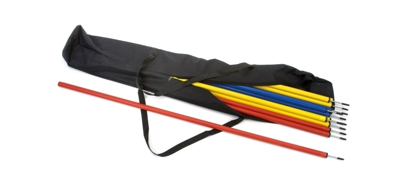 30 x Slalom Poles & Carry Bag