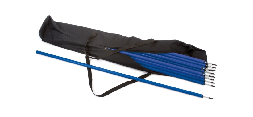 8 x Slalom Poles & Carry Bag