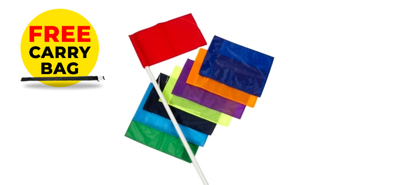 4 Corner Posts, Carry Bag & 1 Colour Flags