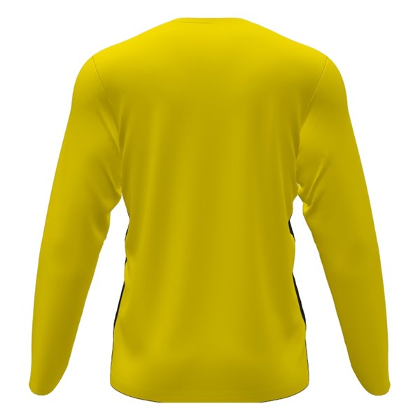 Joma Pisa II LS Football Shirt Yellow/Black