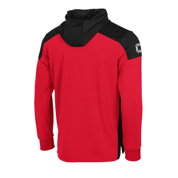 Stanno Pride Red/Black Hooded Sweat