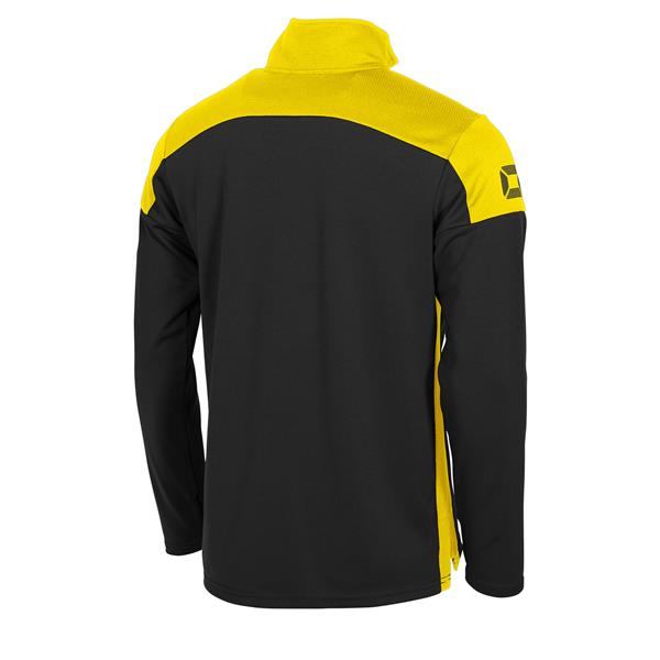 Stanno Pride Black/Yellow Training 1/4 Zip Top