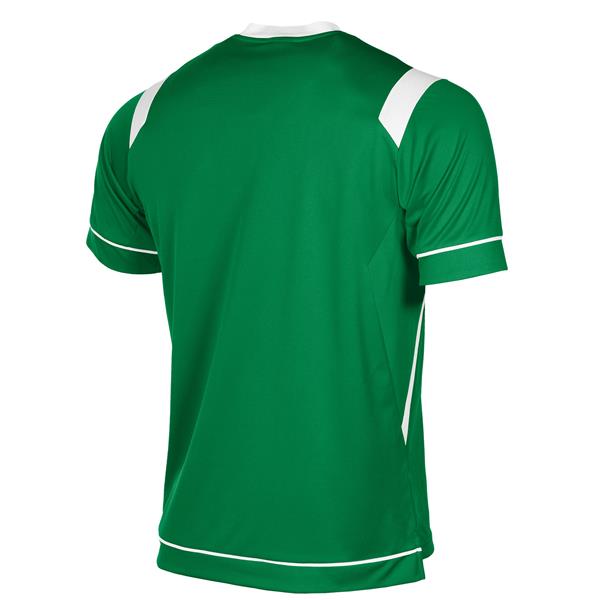 green and white football shirts