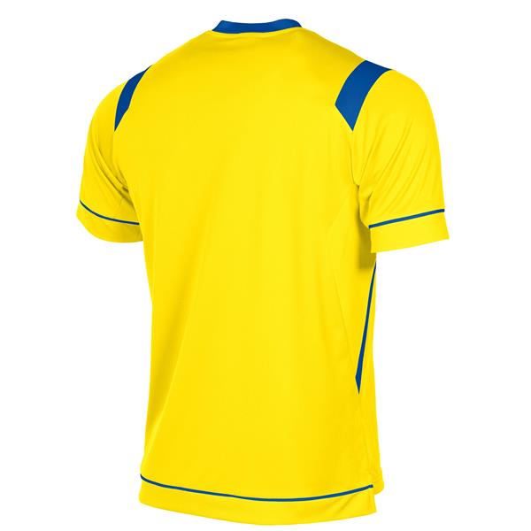 Stanno Arezzo SS Yellow/Royal Football Shirt