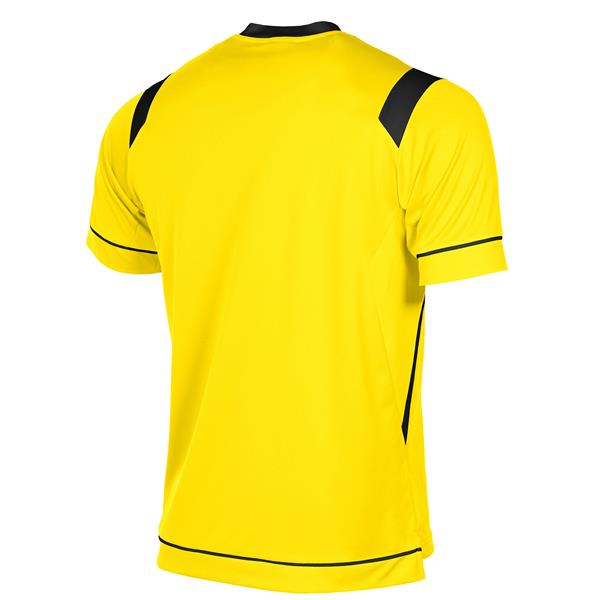 Stanno Arezzo SS Yellow/Black Football Shirt
