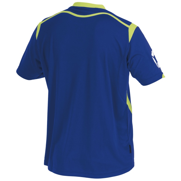 Stanno Torino SS Deep Blue/Neon Yellow Football Shirt