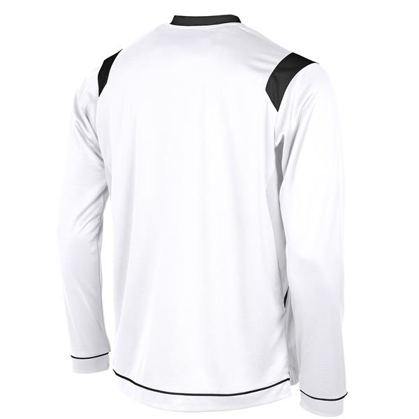 Stanno Arezzo LS White/Black Football Shirt
