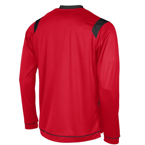 Stanno Arezzo LS Red/Black Football Shirt