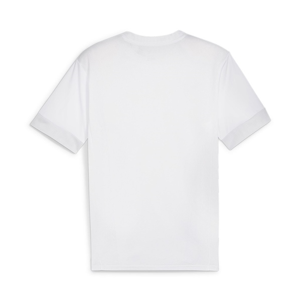 Puma Team Goal Matchday Football Shirt White/Feather Grey