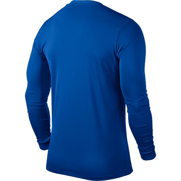 Nike Park VI LS Football Shirt Royal Blue/White