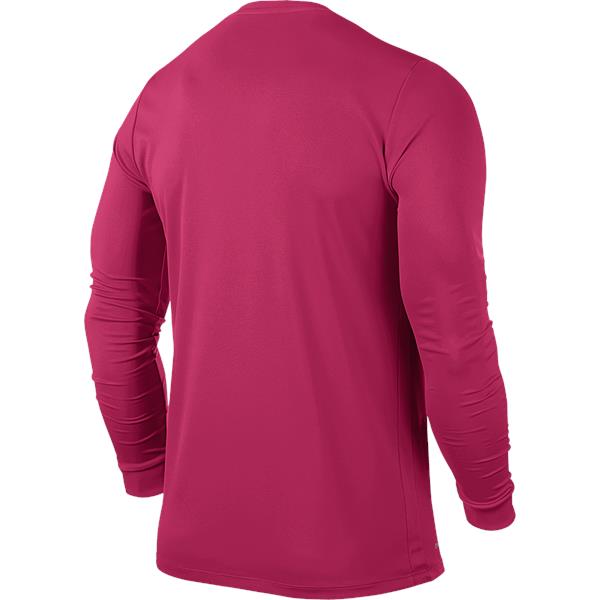 Nike Park VI LS Football Shirt Vivid Pink/Black Youths