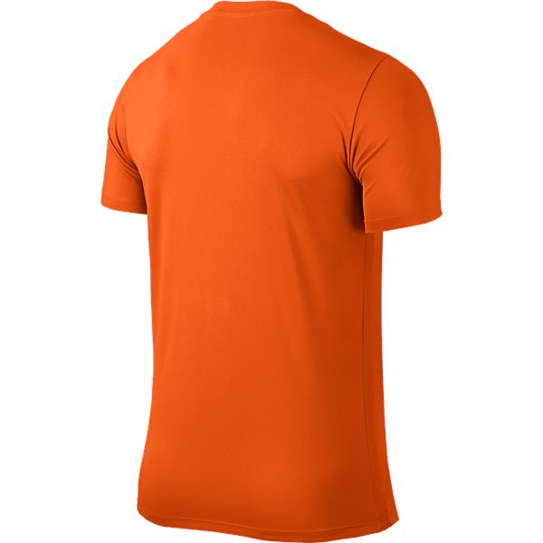 Nike Park VI SS Football Shirt Safety Orange/Black Youths