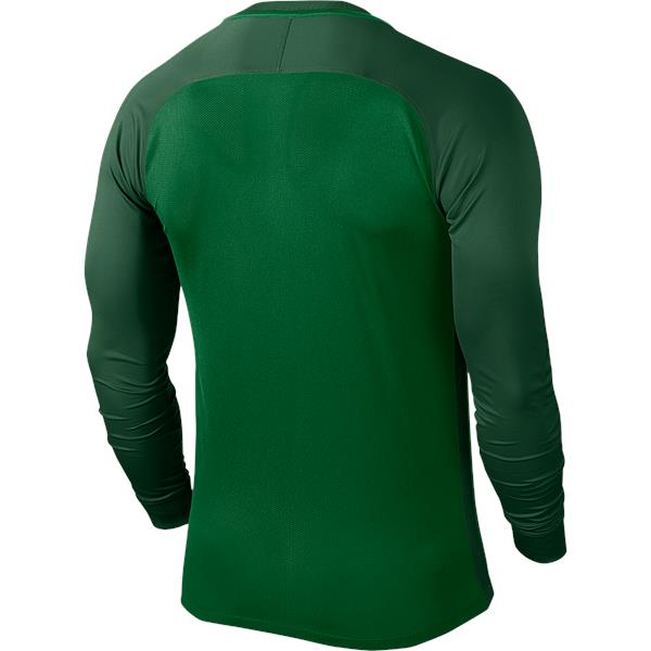 Nike Trophy III LS Football Shirt Pine Green/Gorge Green