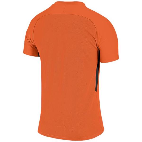 Nike Tiempo Premier SS Football Shirt Safety Orange/Black