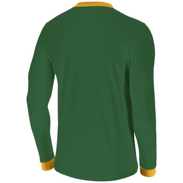 Nike Park Derby II Pine Green/Uni Gold LS Football Shirt