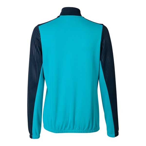 Joma Womens Montreal Fluo Turquoise/Navy Jacket
