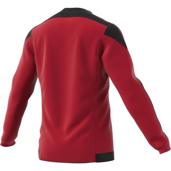 adidas Striped 15 Power Red/Black LS Football Shirt Youths