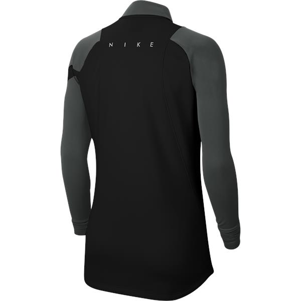 Nike Womens Academy Pro Black/Anthracite Drill Top