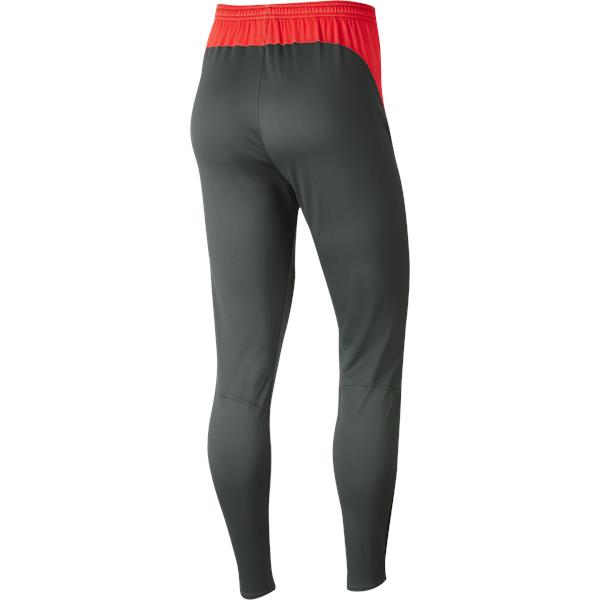 Nike Womens Academy Pro Anthracite/Bright Crimson Knit Pant