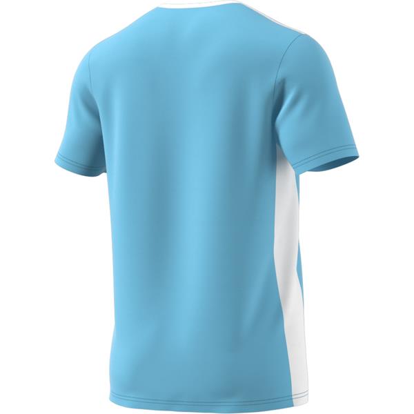 adidas Entrada 18 Clear Blue/White Football Shirt