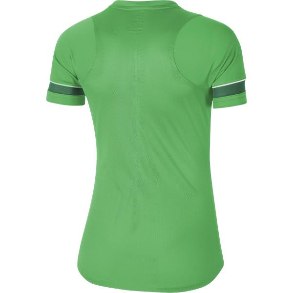 Nike Womens Academy 21 Light Green Spark/White Training Top