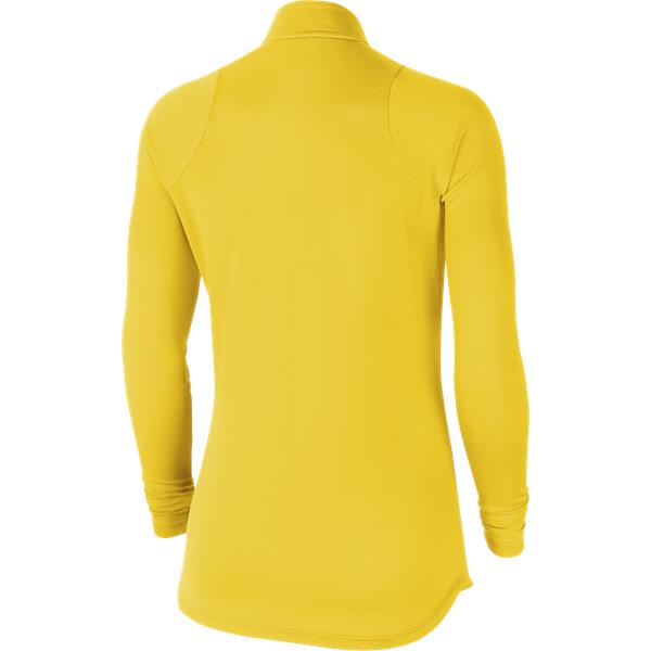 Nike Womens Academy 21 Tour Yellow/Black Drill Top