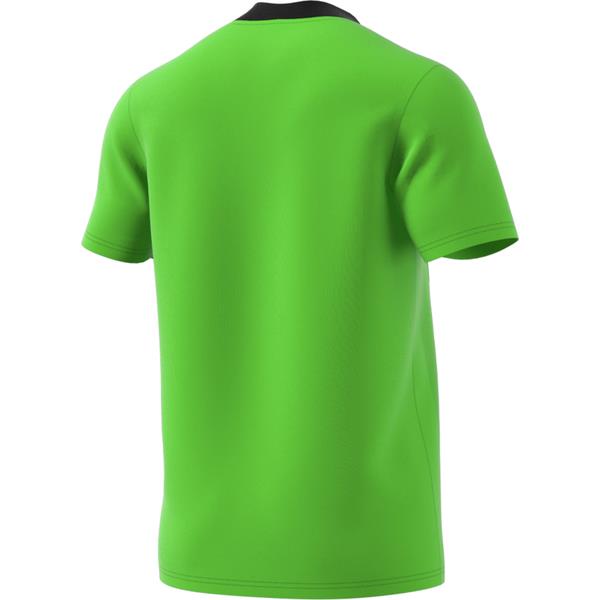 adidas REF 18 Semi-Solar Green Short Sleeve Jersey