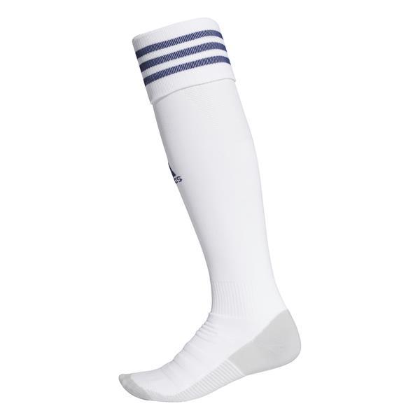 adidas ADI SOCK 18 White/Dark Blue Football Sock