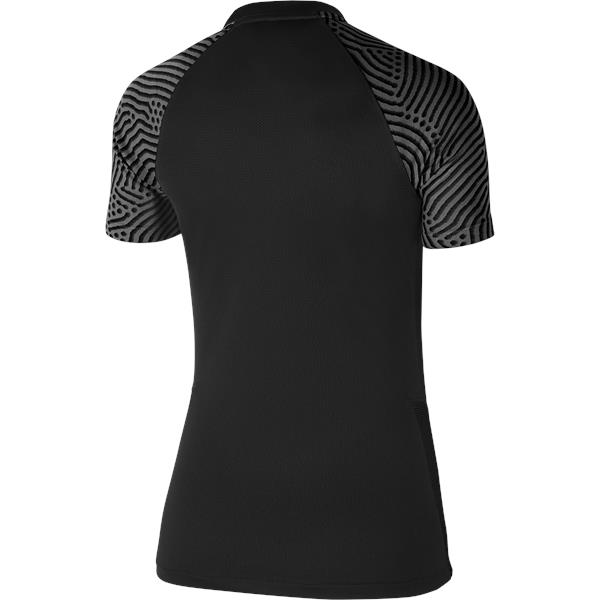 Nike Womens Strike II Football Shirt Black/White