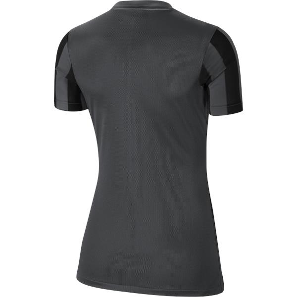 Nike Womens Striped Division IV Football Shirt Anthracite/Black