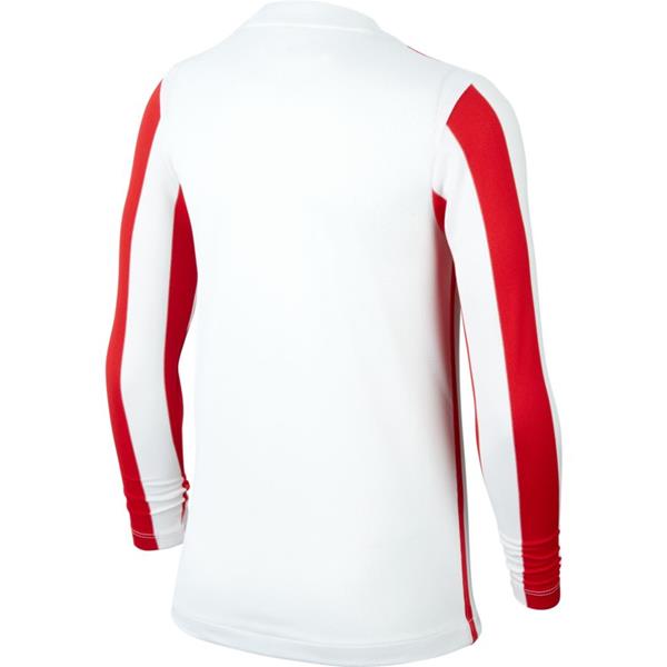 Nike Striped Division IV LS Football Shirt White/Uni Red