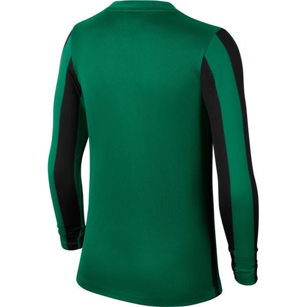 Nike Striped Division IV LS Football Shirt Pine Green/Black