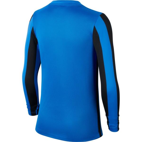 Nike Striped Division IV LS Football Shirt Royal Blue/Black