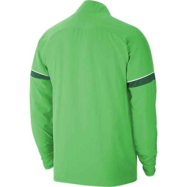 Nike Academy 21 Track Jacket Woven Light Green Spark/White