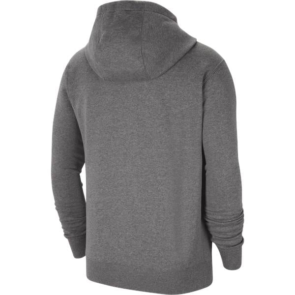 Nike Park 20 Charcoal Heather/White Full Zip Hoody