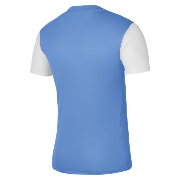 Nike Tiempo Premier II Football Shirt Uni Blue/White