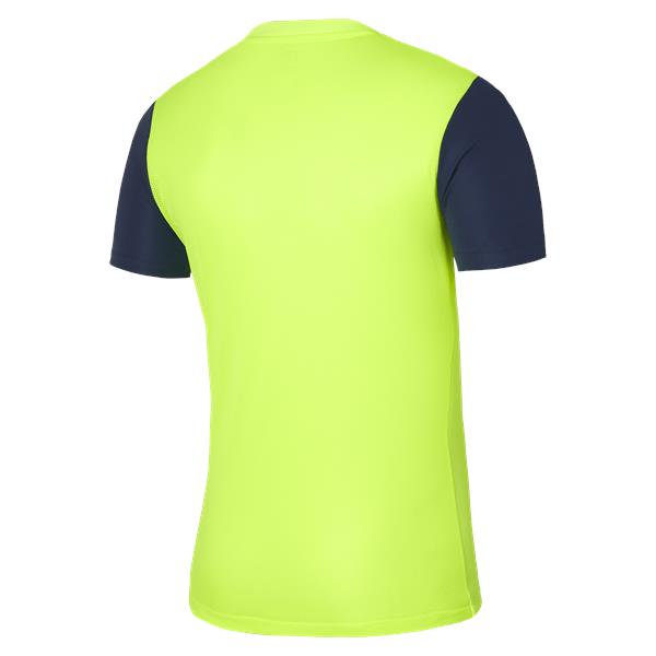 Nike Tiempo Premier II Football Shirt Volt/Midnight Navy
