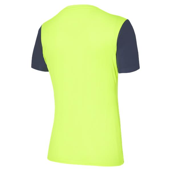 Nike Tiempo Premier II Womens Football Shirt Volt/Midnight Navy