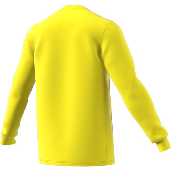 adidas Striped 19 Bright Yellow/Black LS Football Shirt XL Youths