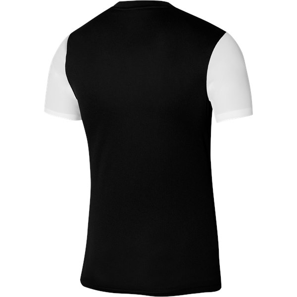 Nike Trophy V SS Football Shirt Black/White