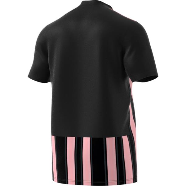 adidas Striped 21 Black/Glory Pink Football Shirt