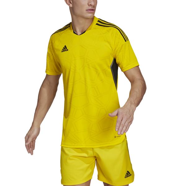 adidas Condivo 22 Team Yellow/Black Football Shirt