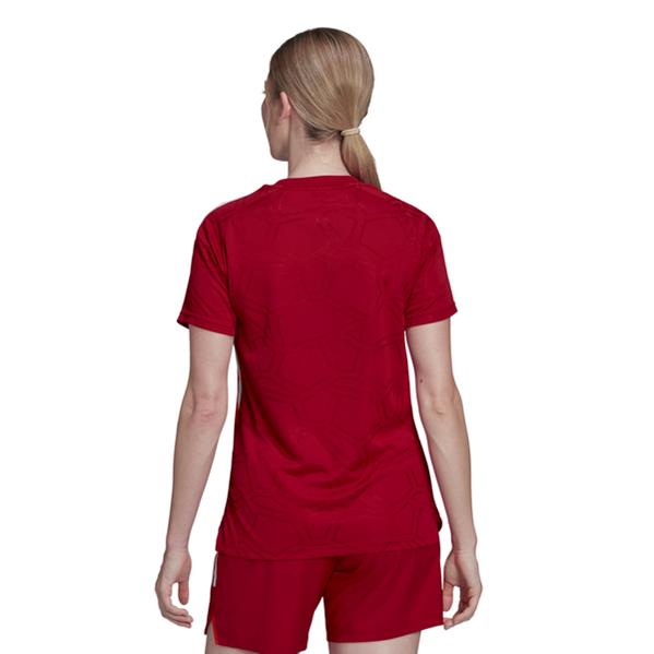 adidas Condivo 22 Womens Power Red/White Football Shirt
